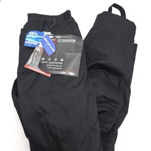 Teknic Hydroguard Mens 32 Black Motorcycle Pants Padded Waterproof Windproof NWT